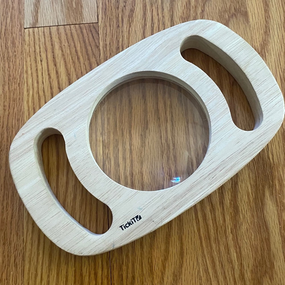 TickiT Easy Hold Magnifier - Nontoxic Learning Toy for Babies & Young Children